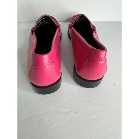 G. H. Bass Whitney Candy Weejuns Leather Penny Loafer Women's Size 5.5 NEW Pink