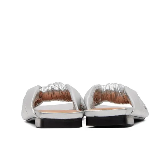 GANNI Soft Knot Flat Mule