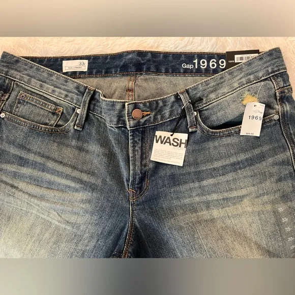 Gap 1969 Real Straight Jeans
