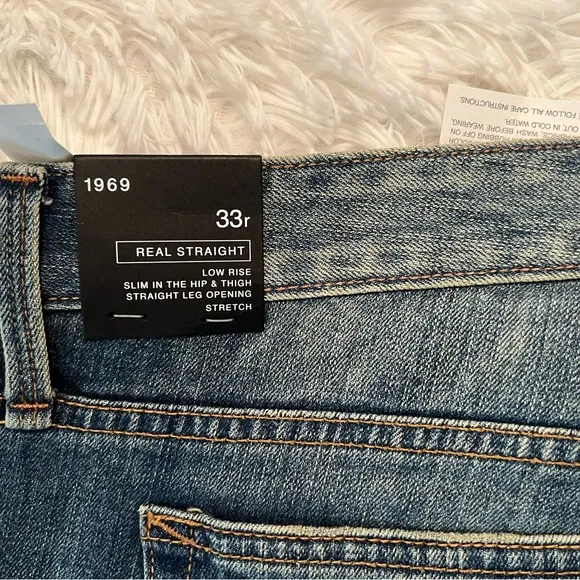 Gap 1969 Real Straight Jeans