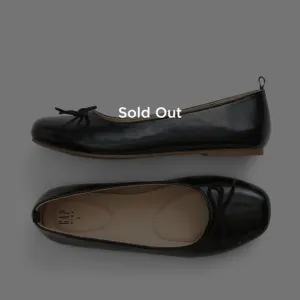 Gap kids  little girl school uniform black  ballet flats ,  NWT