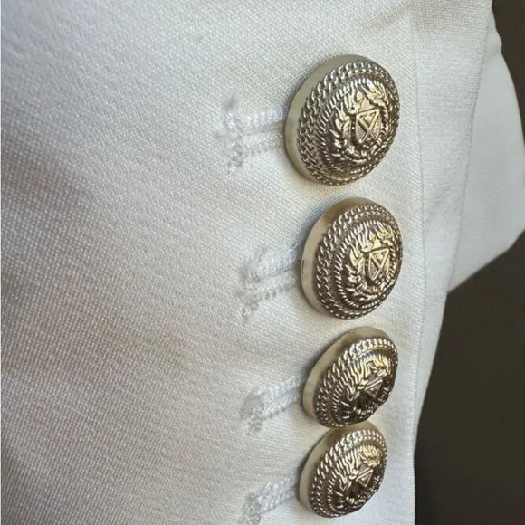 Generation Love Delilah Crepe Blazer in White SIZES XL and 2XL
