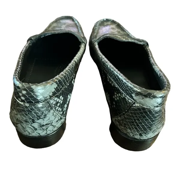 G.H.BASS Whitney Weejuns Leather Snake Penny Loafers Classic Size 6.5