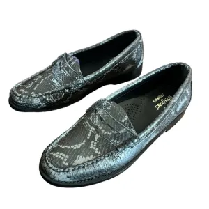 G.H.BASS Whitney Weejuns Leather Snake Penny Loafers Classic Size 6.5