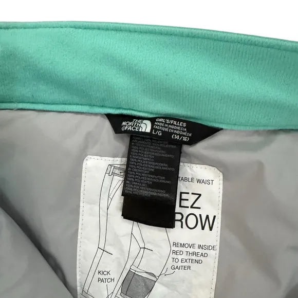 Girls' The North Face Snow Freedom insulated Pants L(14/16) ski bright winter
