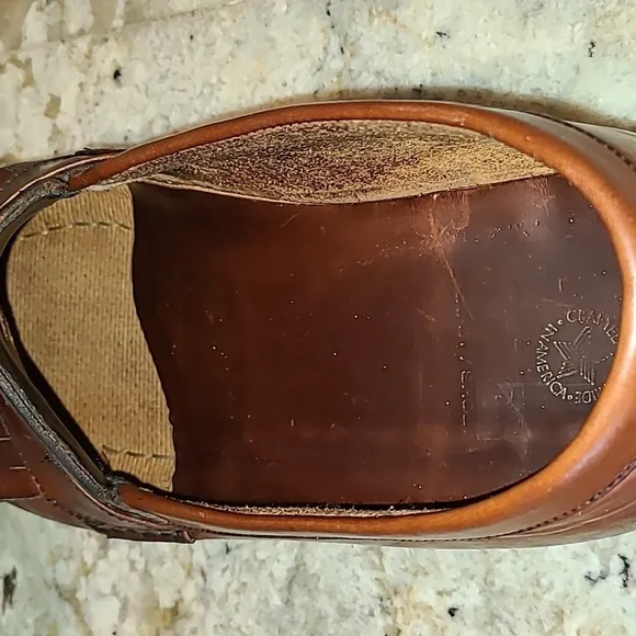 Good Year Kiltie steeltoed  Loafers with tassels. sz.11M (#1076)brown made USA