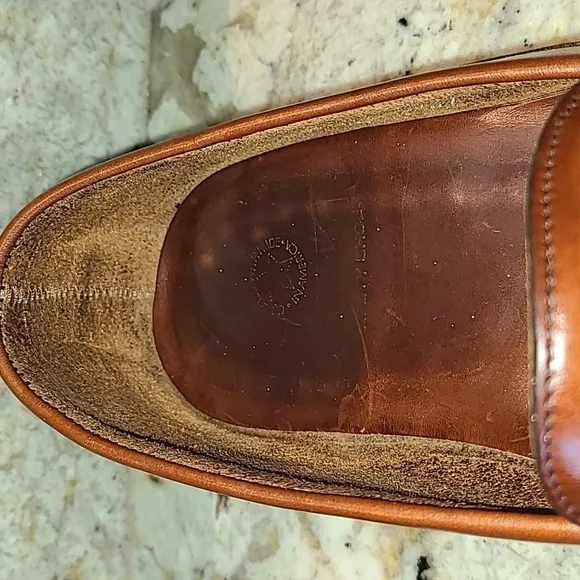 Good Year Kiltie steeltoed  Loafers with tassels. sz.11M (#1076)brown made USA