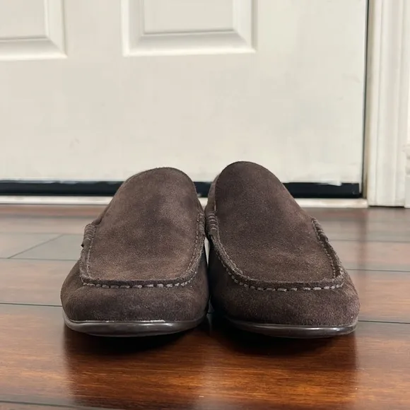 Gordon Rush Ashton Men's  Suede Loafers size 10 Slip On Like New Academia Preppy