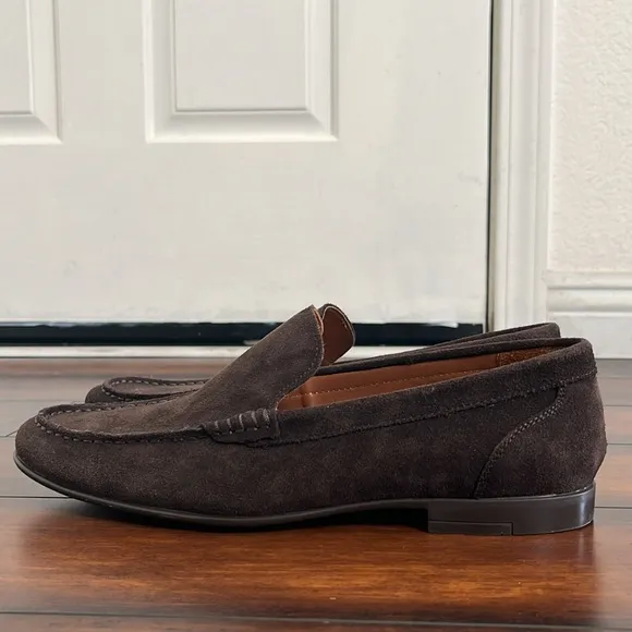 Gordon Rush Ashton Men's  Suede Loafers size 10 Slip On Like New Academia Preppy
