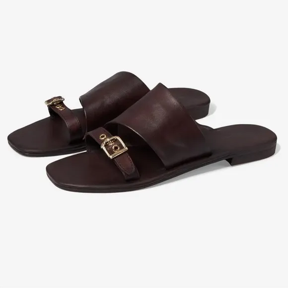 Gorgeous, free people Mila Minimal flat sandals❤️