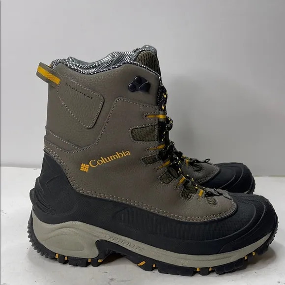 Gray Waterproof Rain and Snow Boots with Insulated Lining