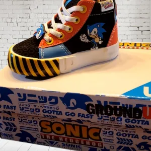 Groundup Sonic the Hedgehog High-Top Sneakers