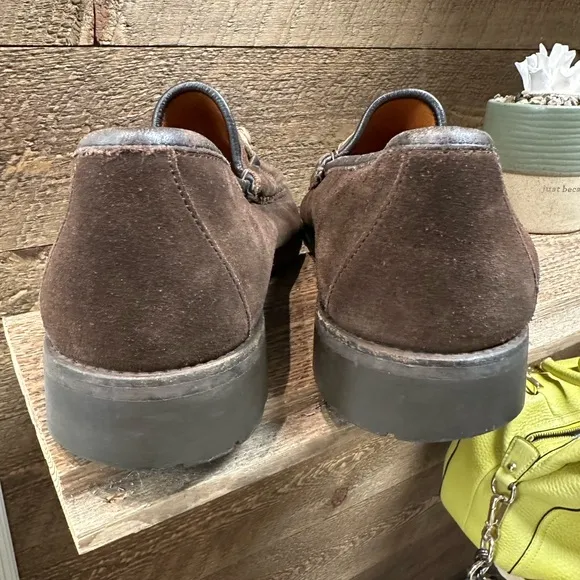 Gucci Brown Suede Horsebit Loafers – Men’s Size 8.5D