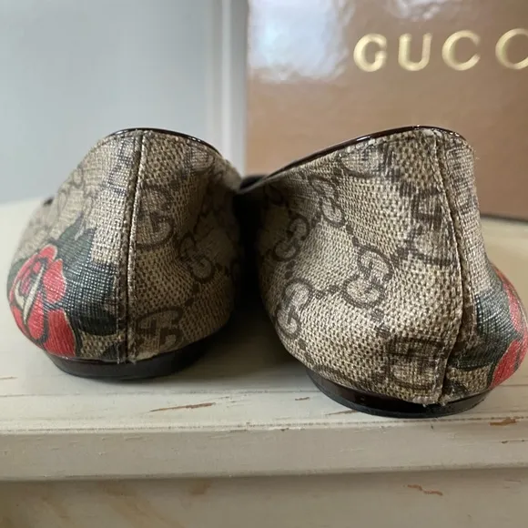 Gucci Heart Ballet Flats Size
