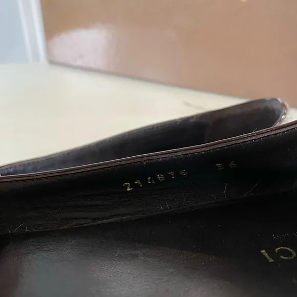Gucci Heart Ballet Flats Size