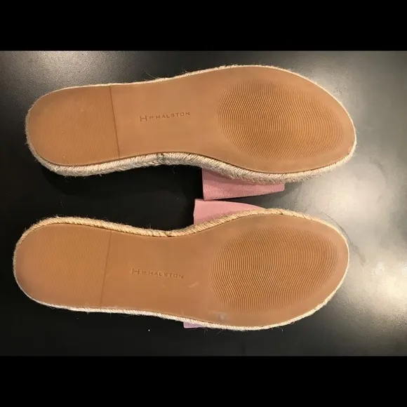 H by Halston Norma Orchid flat espadrille sandals