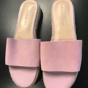 H by Halston Norma Orchid flat espadrille sandals