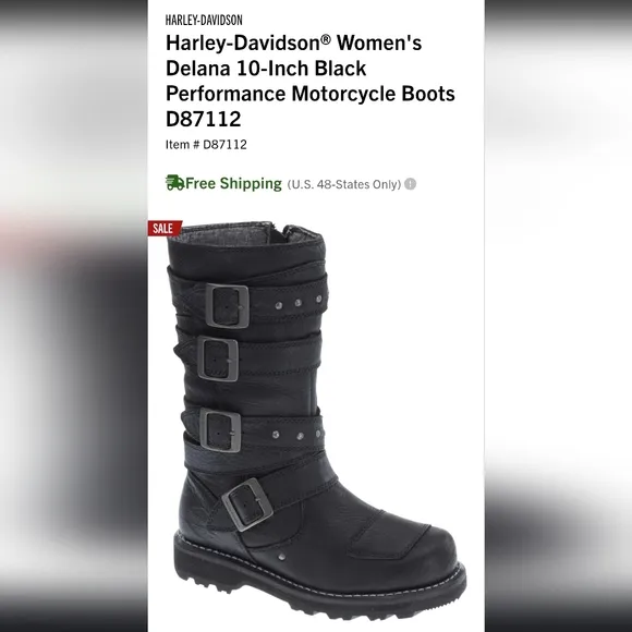 Harley Davidson Insulated Riding Boots