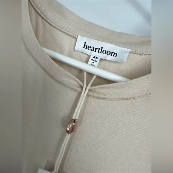 Heartloom Renoir Dress Size XS Tan Cut Out Midi From Revolve