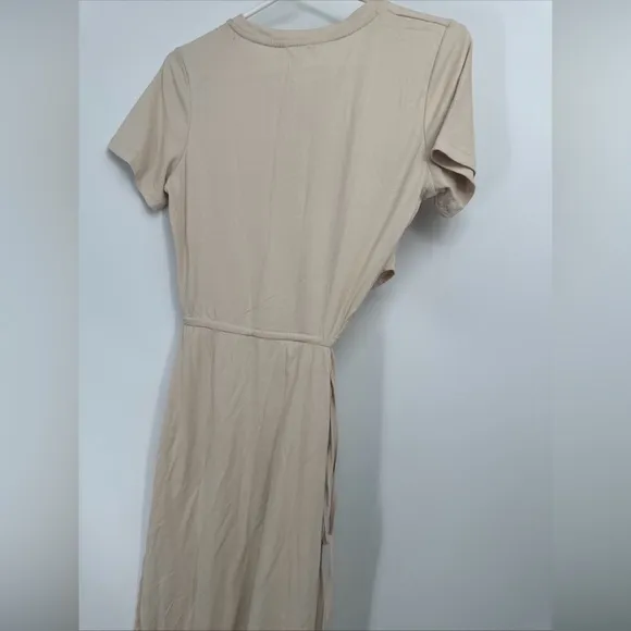 Heartloom Renoir Dress Size XS Tan Cut Out Midi From Revolve
