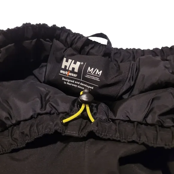 Helly Hansen Men's Medium Black Snow/Rain Reflective Pants