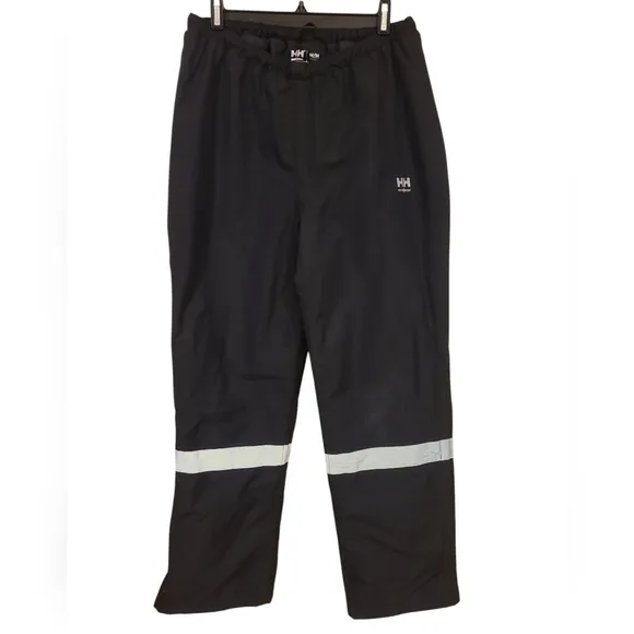 Helly Hansen Men's Medium Black Snow/Rain Reflective Pants