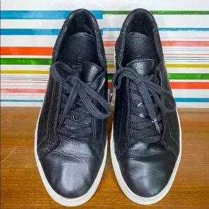 Helmet Lang Leather Low Top Sneaker size 37