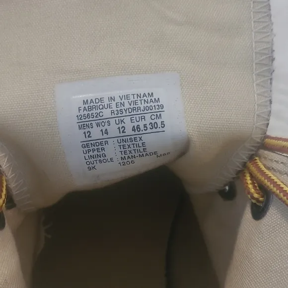 High-Top Sneakers with Brown Laces