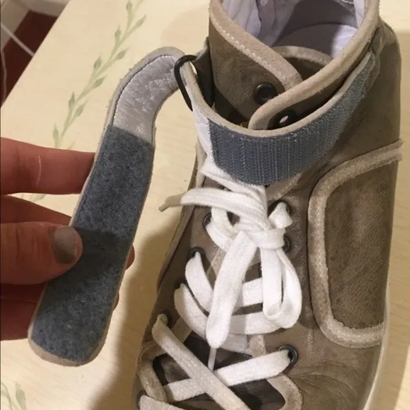 Host pick! Pierre Hardy Gray High Top Sneakers Size 10