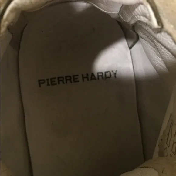 Host pick! Pierre Hardy Gray High Top Sneakers Size 10