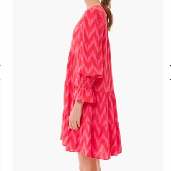 Hot Pink Ikat Kenzo DressPOMANDER PLACE