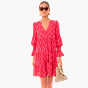 Hot Pink Ikat Kenzo DressPOMANDER PLACE