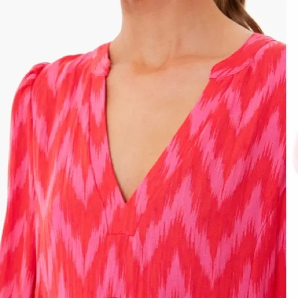 Hot Pink Ikat Kenzo DressPOMANDER PLACE