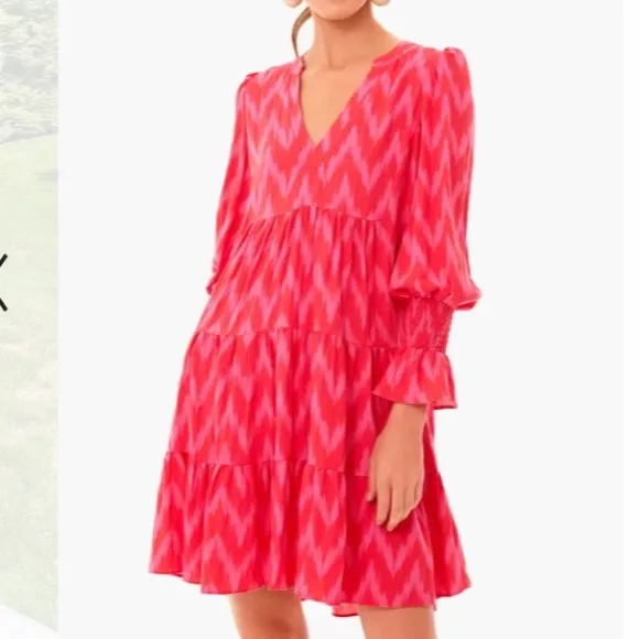 Hot Pink Ikat Kenzo DressPOMANDER PLACE