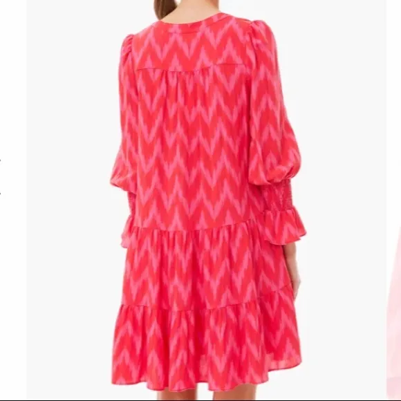 Hot Pink Ikat Kenzo DressPOMANDER PLACE