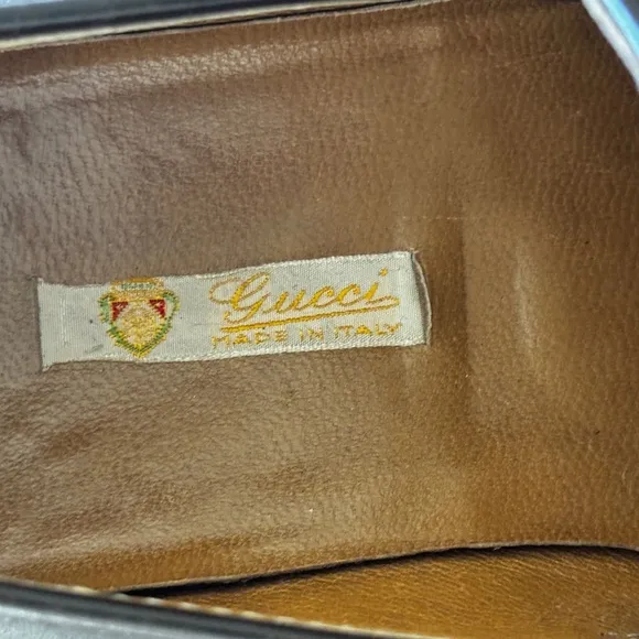 🎉HP🎉 60's 70's Vintage Gucci Loafers - Brown Size 43