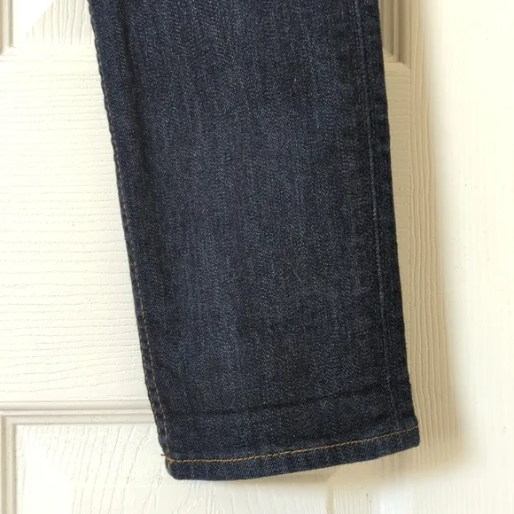 Hudson Collin Classic Low Rise Dark Wash Flap Pocket Denim Skinny Jeans 26