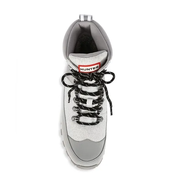 HUNTER Commando Glitter Rubber Lug-Sole Snow Boots