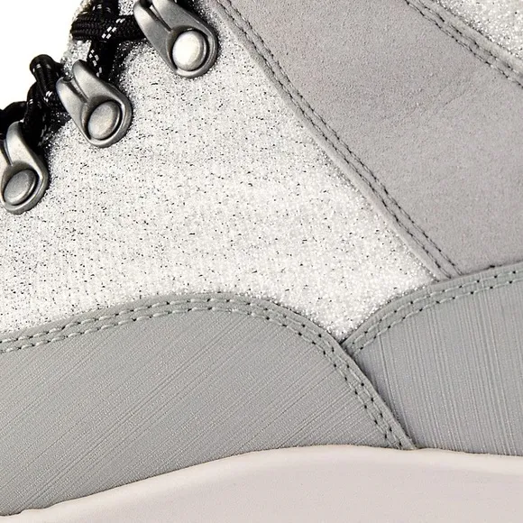 HUNTER Commando Glitter Rubber Lug-Sole Snow Boots