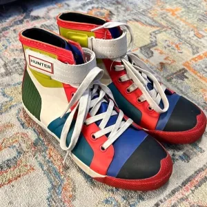 Hunter Multicolor High Top Waterproof Sneakers - 9