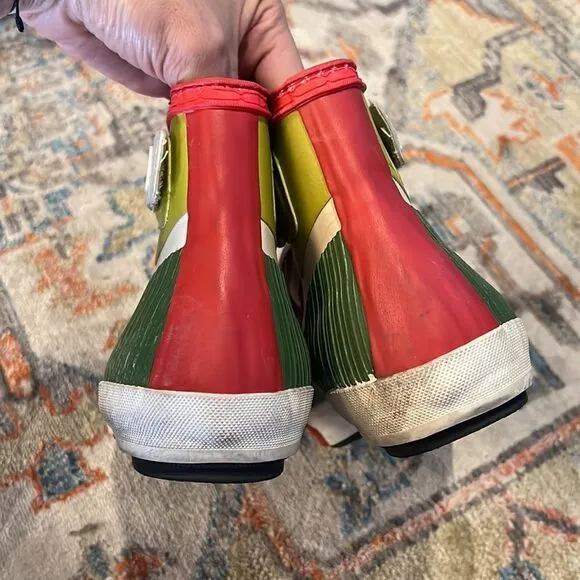 Hunter Multicolor High Top Waterproof Sneakers - 9