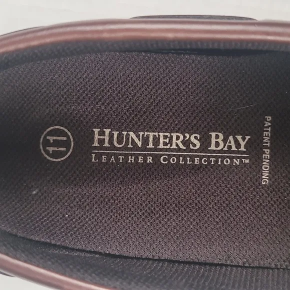 Hunter's Bay Men's Full Grain Leather Brown Tassel Loafers