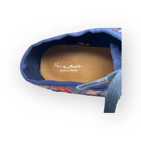 Ibizas ༄ Sequin Platform Espadrilles Lace Up Sneakers ༄ Navy Red Pink༄ 40 9 9.5