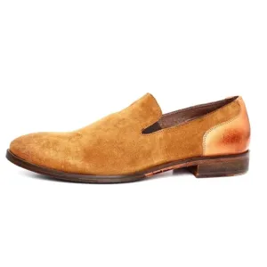 Intrigo Pyramend Tan Suede Loafers