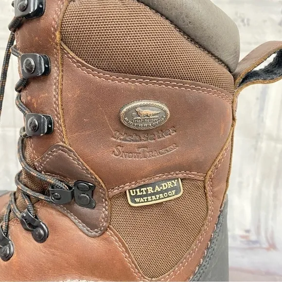 Irish Setter Red Wing Women Size 7 Snow Tracker Thinsulate 1000GRAM  Brown Boots