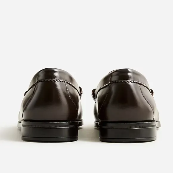 J crew Camden loafers in leather dress brown