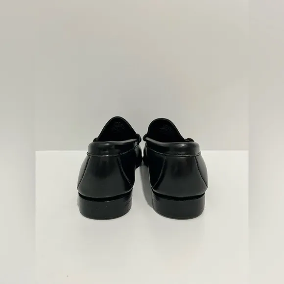 J Crew Kids' Camden penny loafers in leather BS586 $98 black size K13 NEW no box