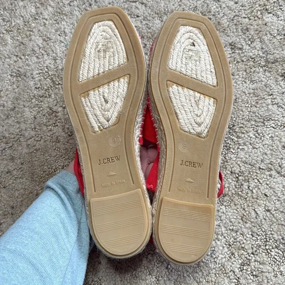 J. Crew Made-in-Spain Cutout Lace-Up Espadrilles