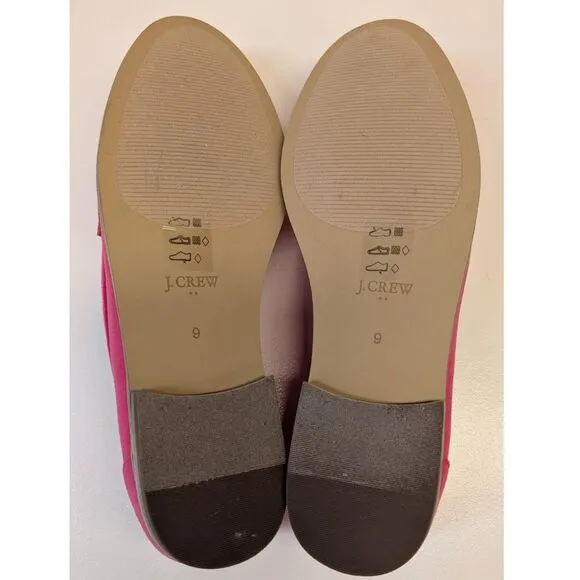 J. Crew Sueded Bow Loafer, size 9