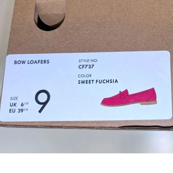 J. Crew Sueded Bow Loafer, size 9